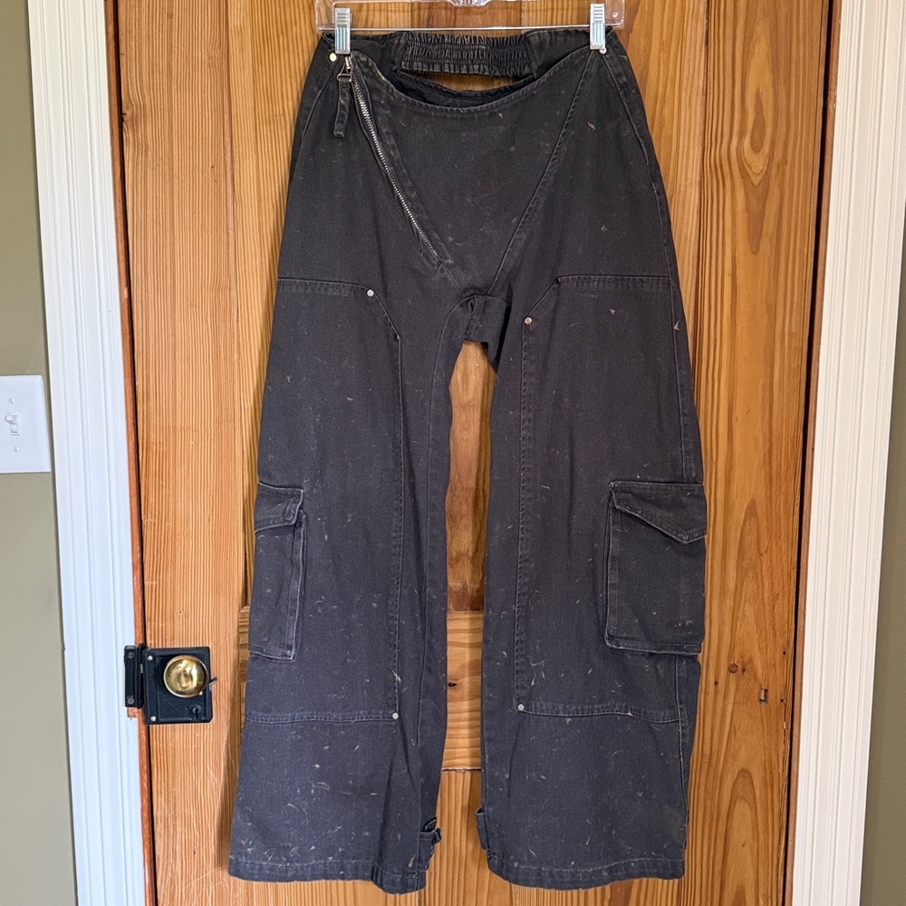 RUVE Korl Wide Leg Cargo Jeans ~ M - Picture 7 of 13